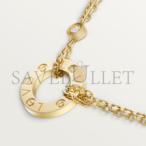 ca*t*er  love necklace, 2 Di*m*nds b7219500