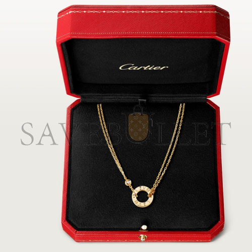 ca*t*er  love necklace, 2 Di*m*nds b7219500