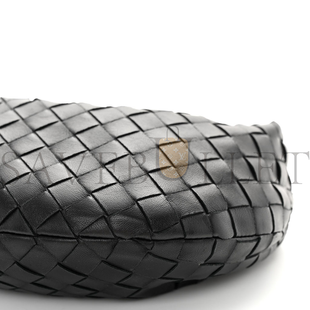 bo*te*ga Ve*ne*ta nappa intrecciato mini jodie black (25*17*6cm)