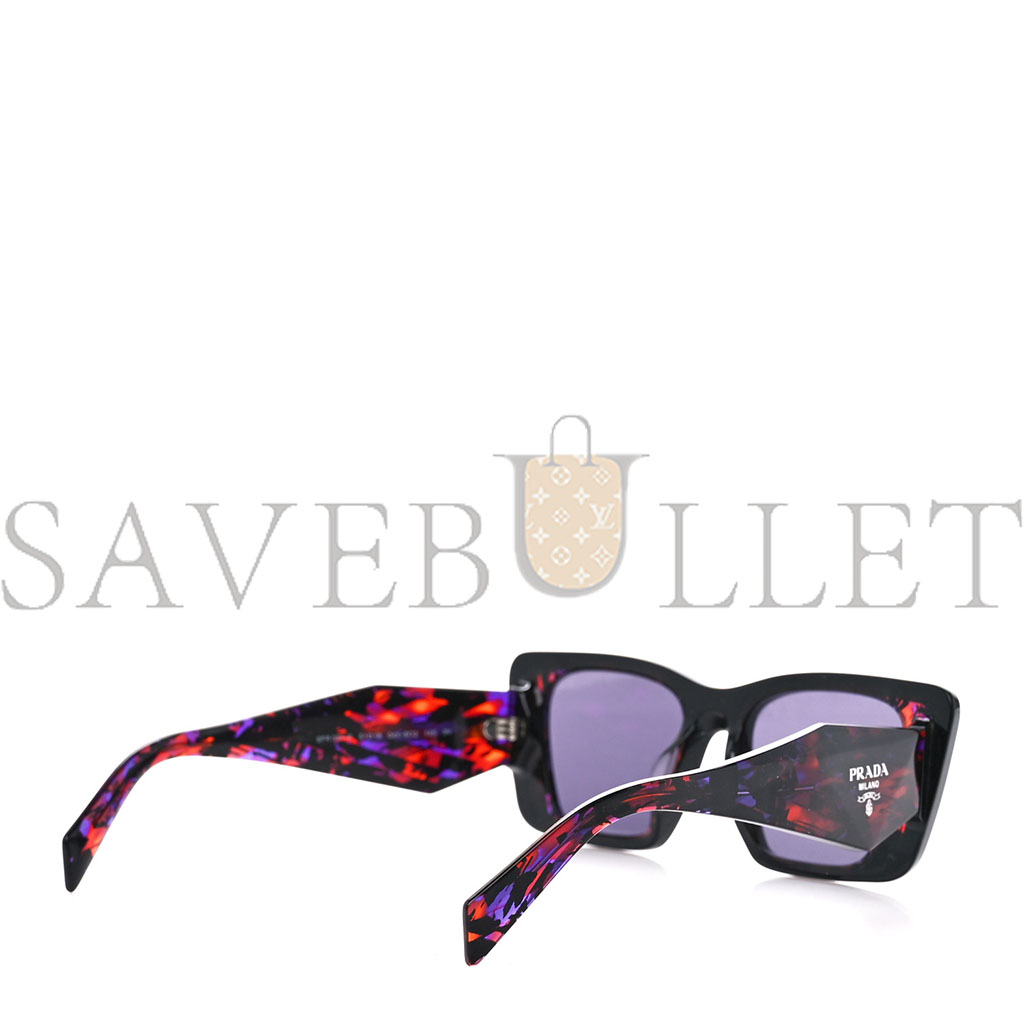 Pra*a acetate symbole sunglasses spr 08y purple multicolor