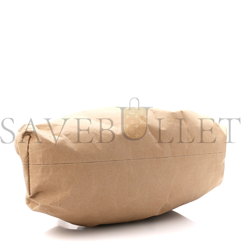 bo*te*ga Ve*ne*ta carta the pouch oversized clutch kraft (38*20*9cm)
