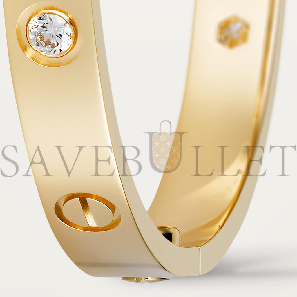 Ca*t*er  love bracelet, 4 diamonds b6070017