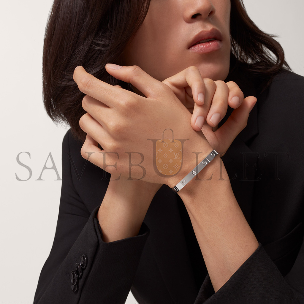 Ca*t*er  love bracelet, 1 diamond b6029917