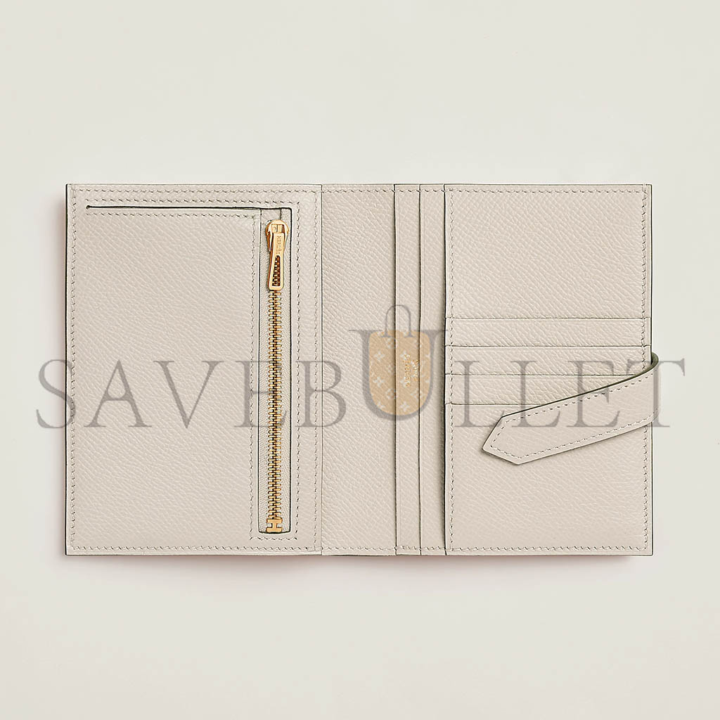H**mes bearn compact wallet h039790cc10 (12*9.5*0.4cm)