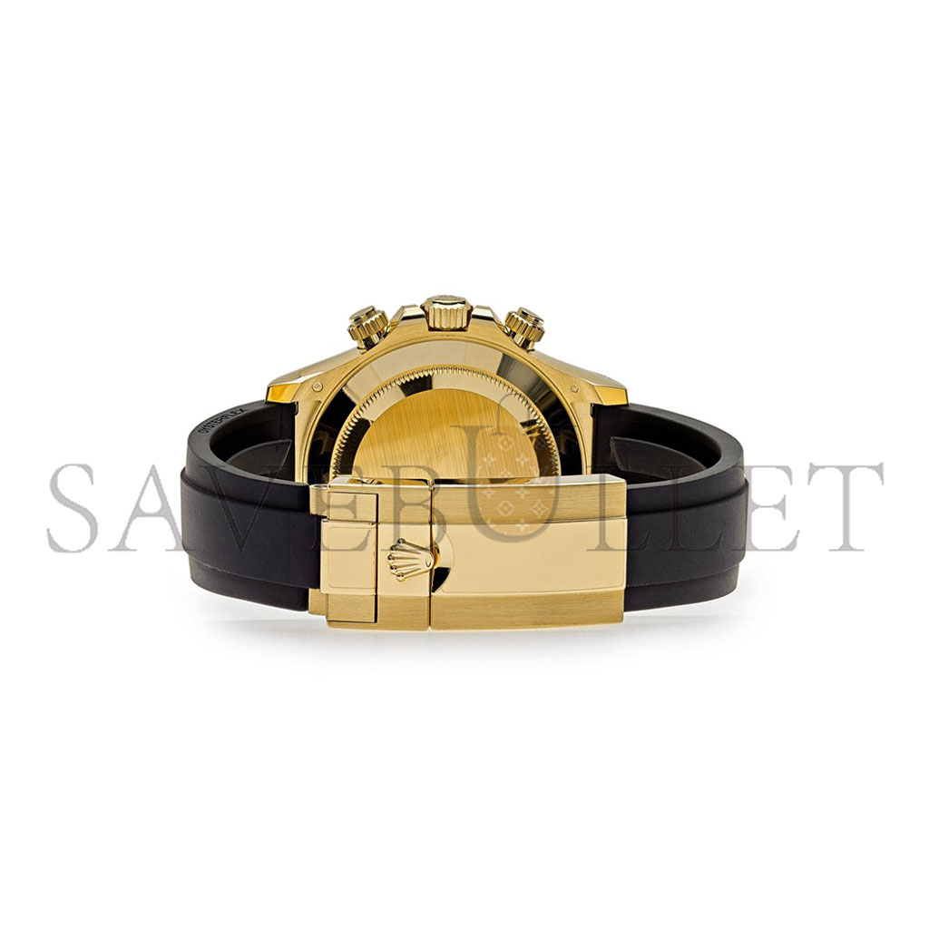 r*l*x daytona 40mm watch Di*m*nd-encrusted black dial watch 116518ln