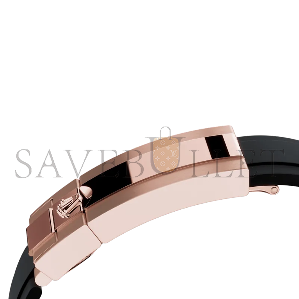 R*l*x yacht-master 40 oyster, 40 mm, everose gold watch 126655