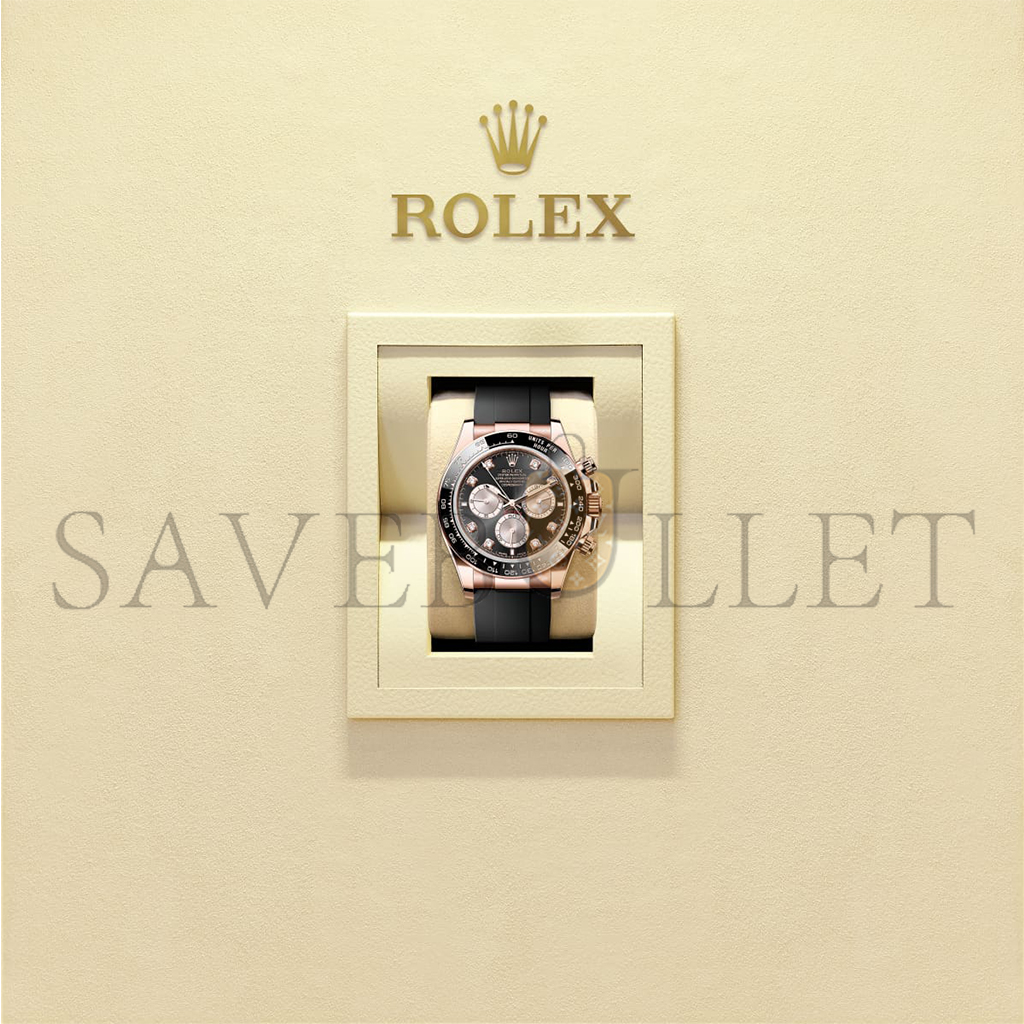 R*l*x cosmograph daytona oyster, 40 mm, everose gold watch 126515ln-0004