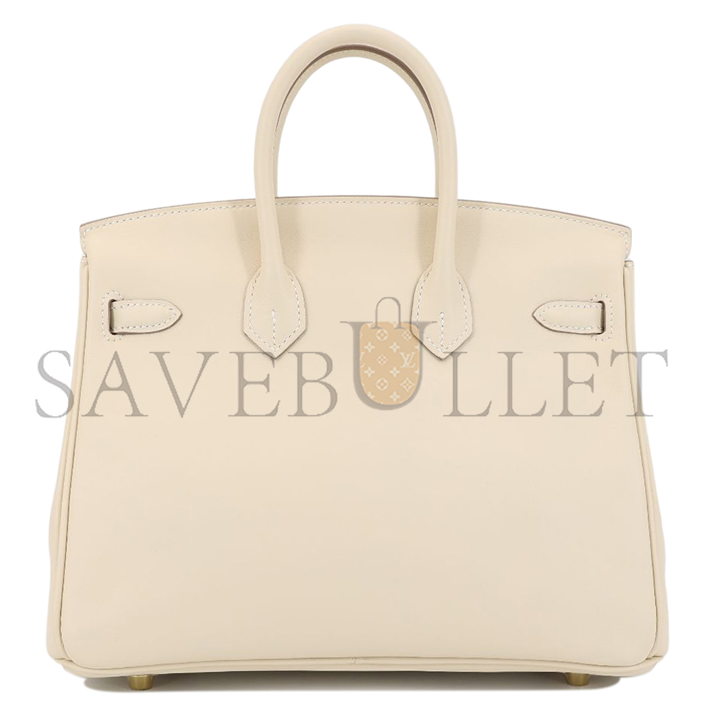 H**mes birkin touch 25 matte crocodile leather silver buckle 10088357 (25*20*13cm)