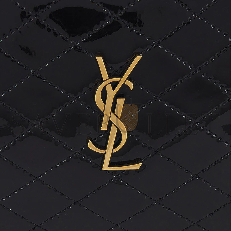 Y*L gaby zipped pouch in quilted patent leather 733667ahg071000 (19*13*3.5cm)