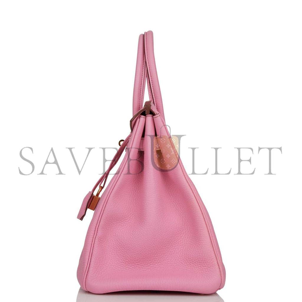 H**mes birkin 35 bubblegum togo gold hardware (35cm)