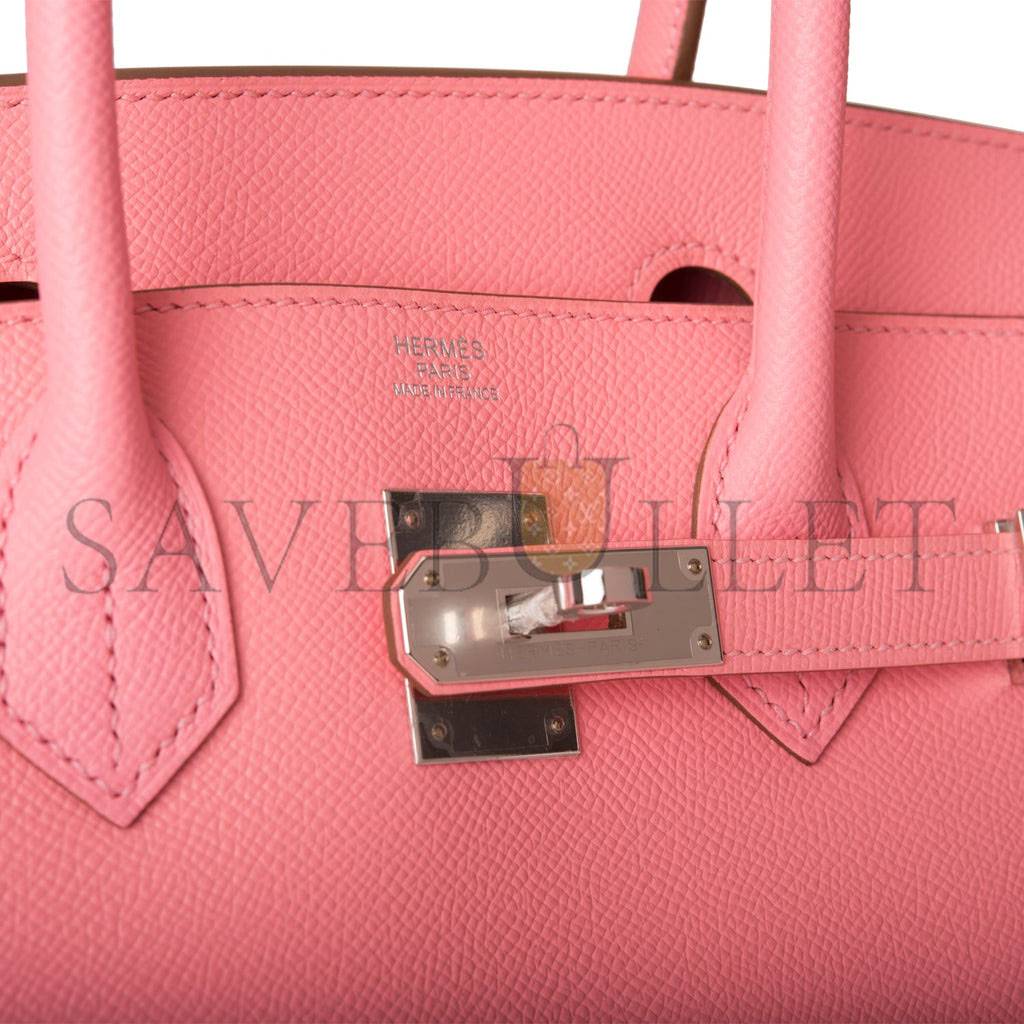 H**mes birkin 30 rose confetti epsom palladium hardware (30cm)