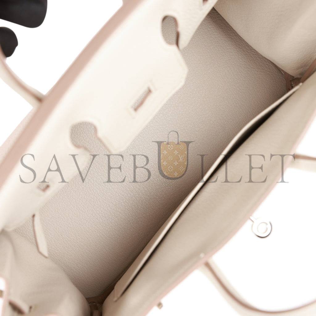 H**mes birkin 25 beton togo palladium hardware handmade (25*19*12cm)