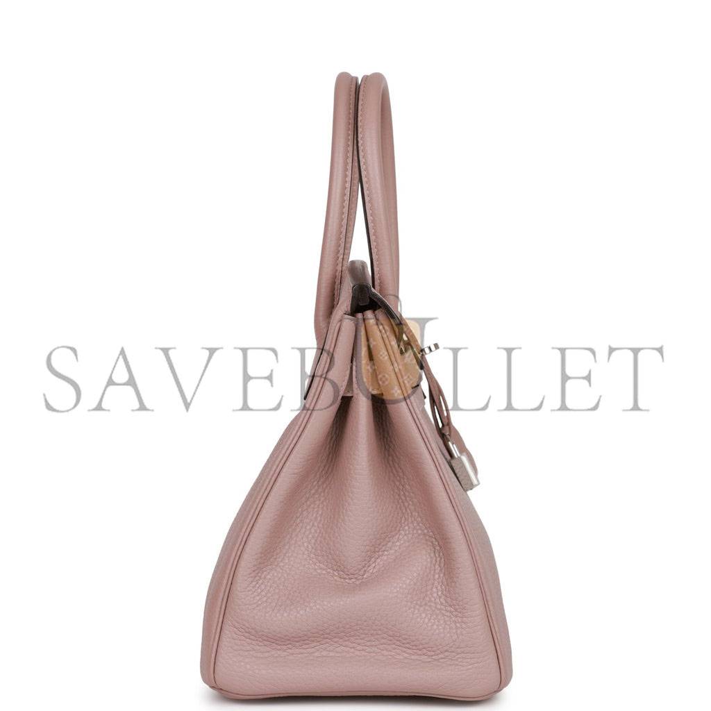 H**mes birkin 30 glycine clemence palladium hardware (30cm)