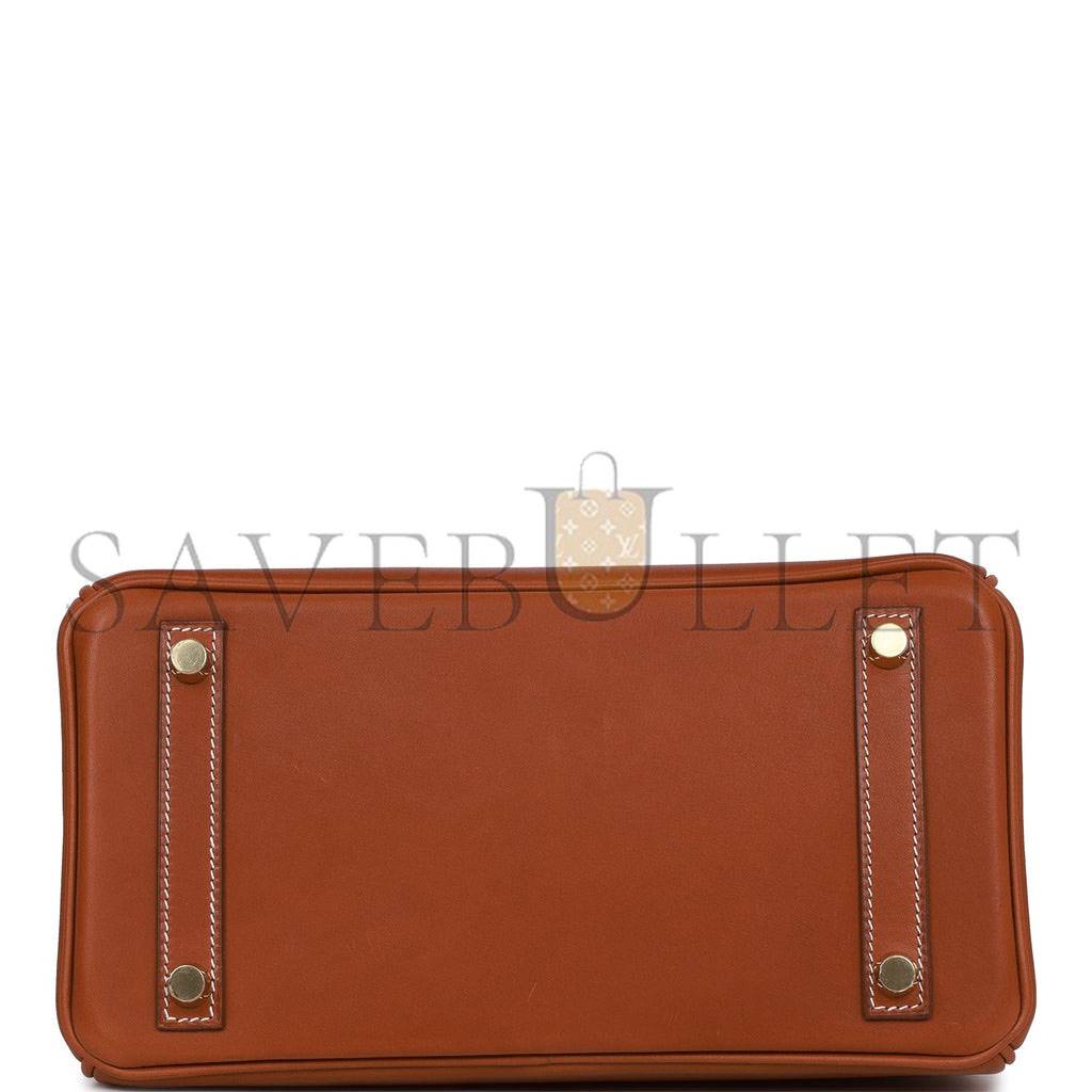 H**mes birkin 25 fauve barenia gold hardware handmade (25cm)