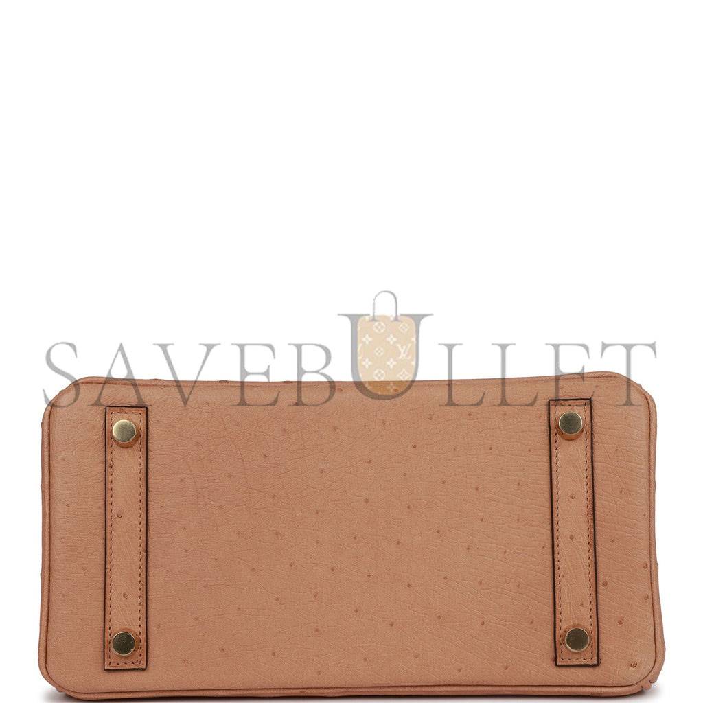 H**mes birkin 25 chai ostrich gold hardware (25cm)