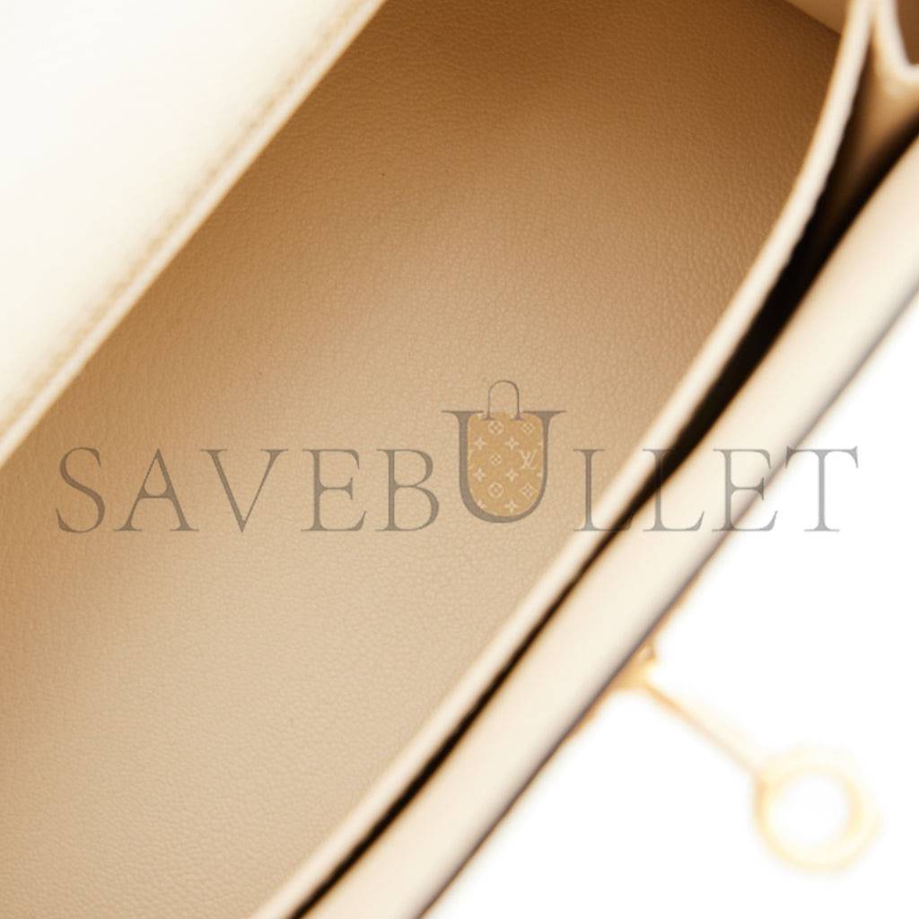 H**mes special order (hss) kelly sellier 25 nata and black epsom gold hardware handmade (25*17*7cm)