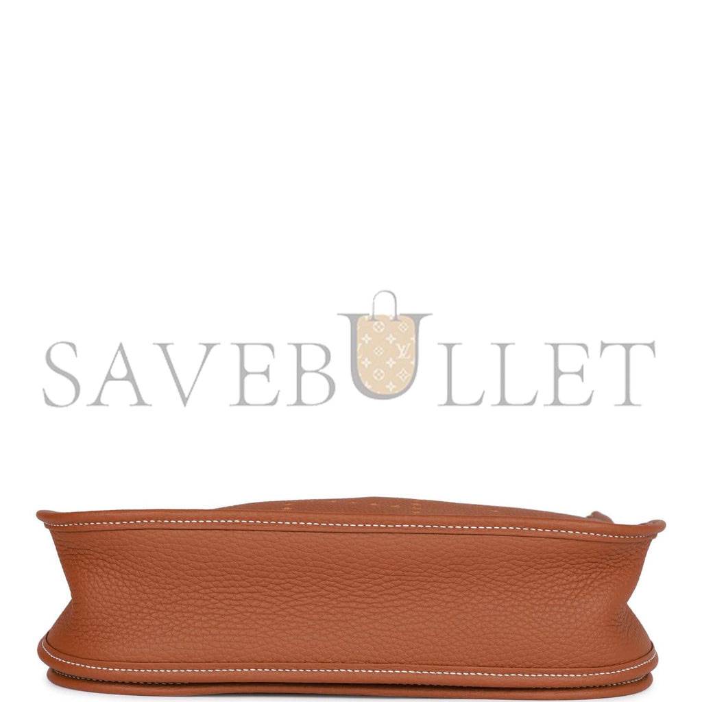 H**mes evelyne iii pm gold clemence palladium hardware (29*30*7cm)