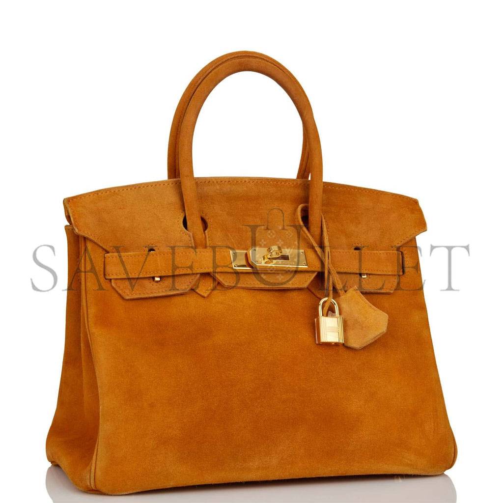 H**mes birkin 30 orange h doblis gold hardware (30cm)