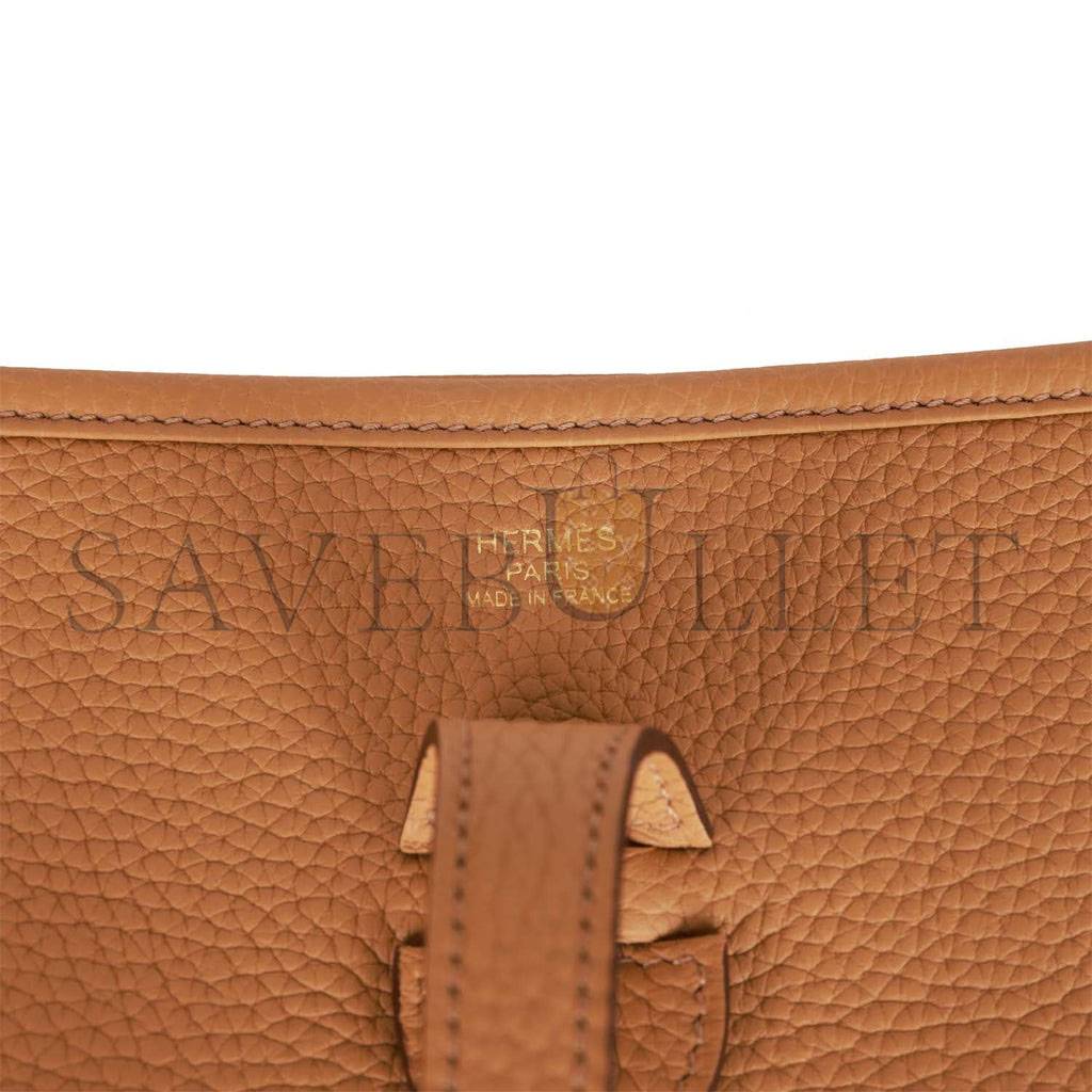 H**mes evelyne iii pm biscuit clemence gold hardware (29*30*7cm)