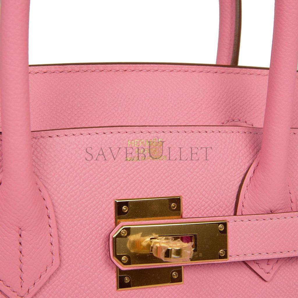 H**mes birkin 30 rose confetti epsom gold hardware (30cm)