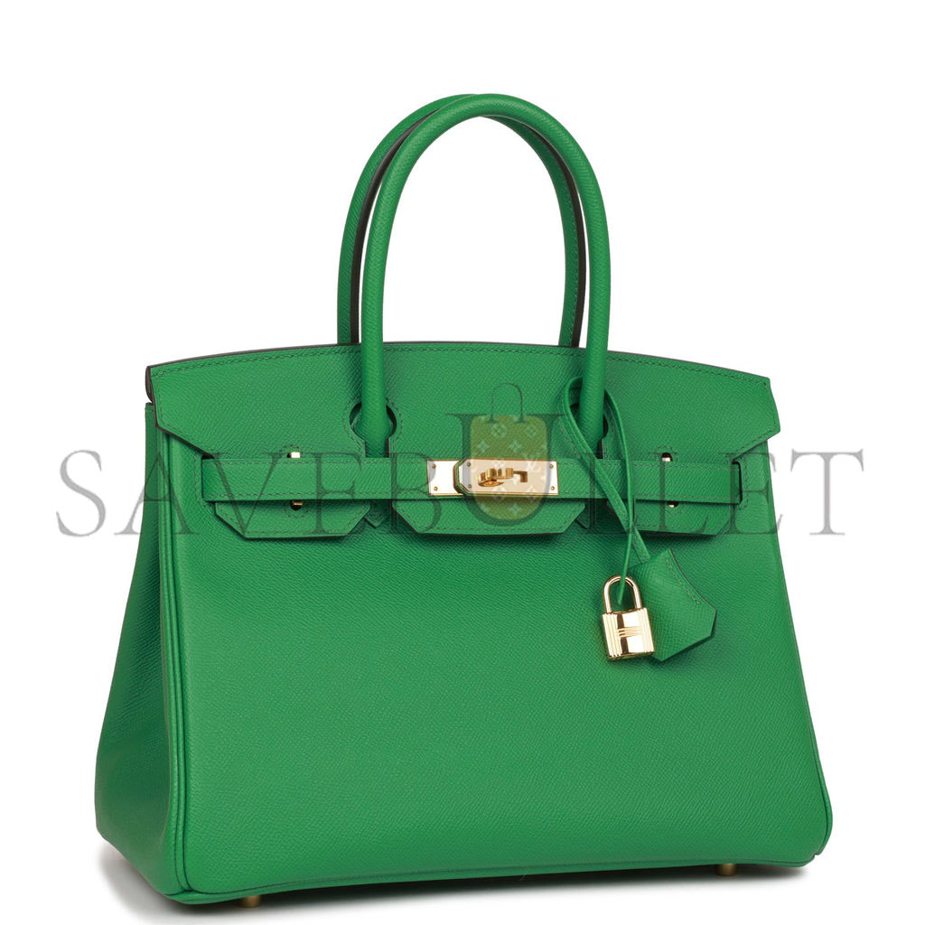H**mes birkin 30 cactus epsom gold hardware (30cm)