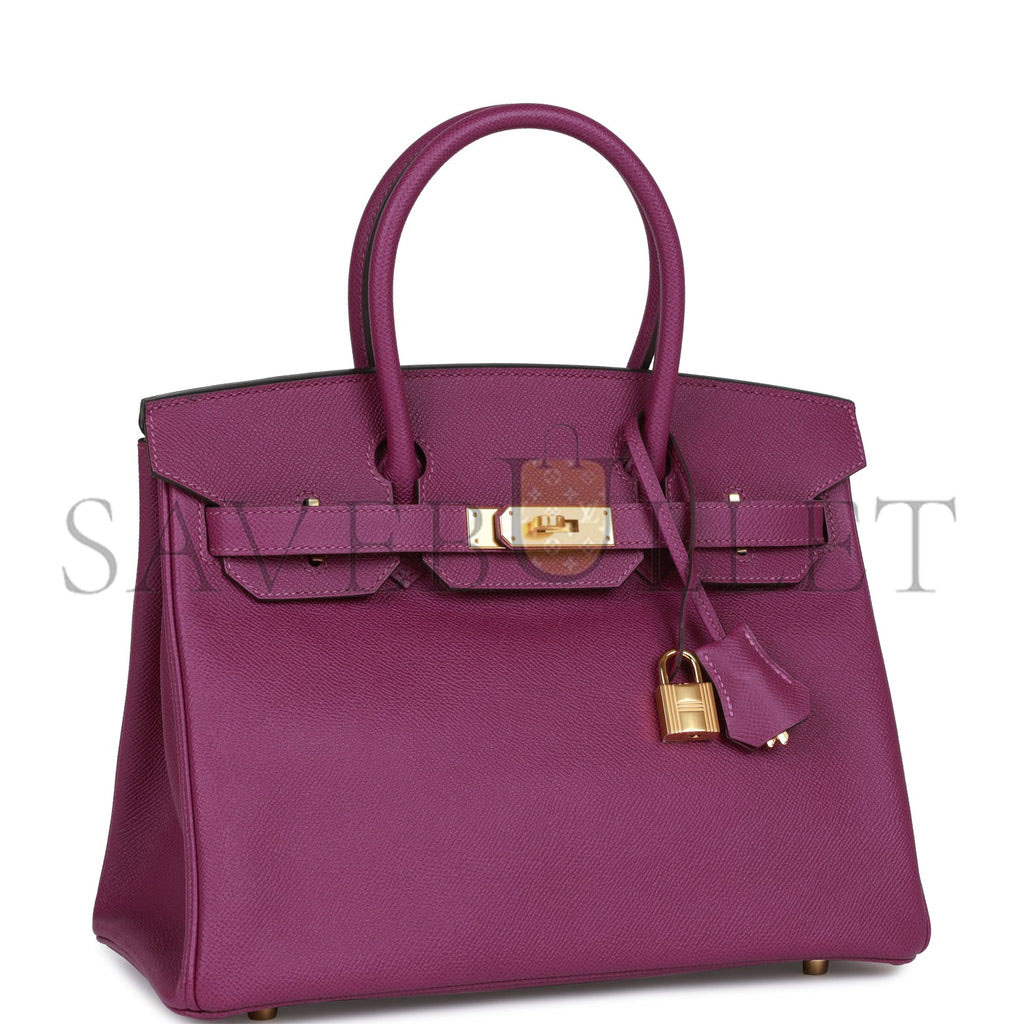 H**mes birkin 30 anemone epsom gold hardware (30cm)