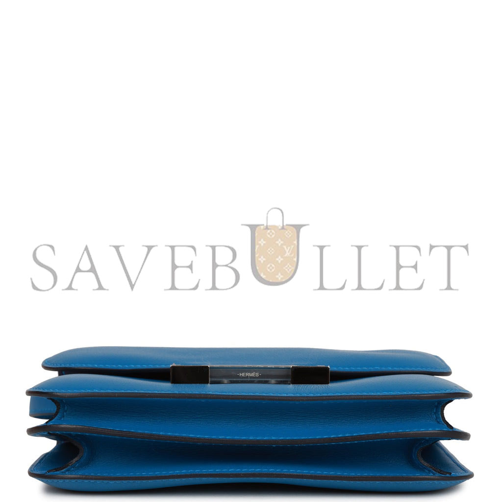 H**mes constance 18 mykonos verso evercolor palladium hardware (18cm)