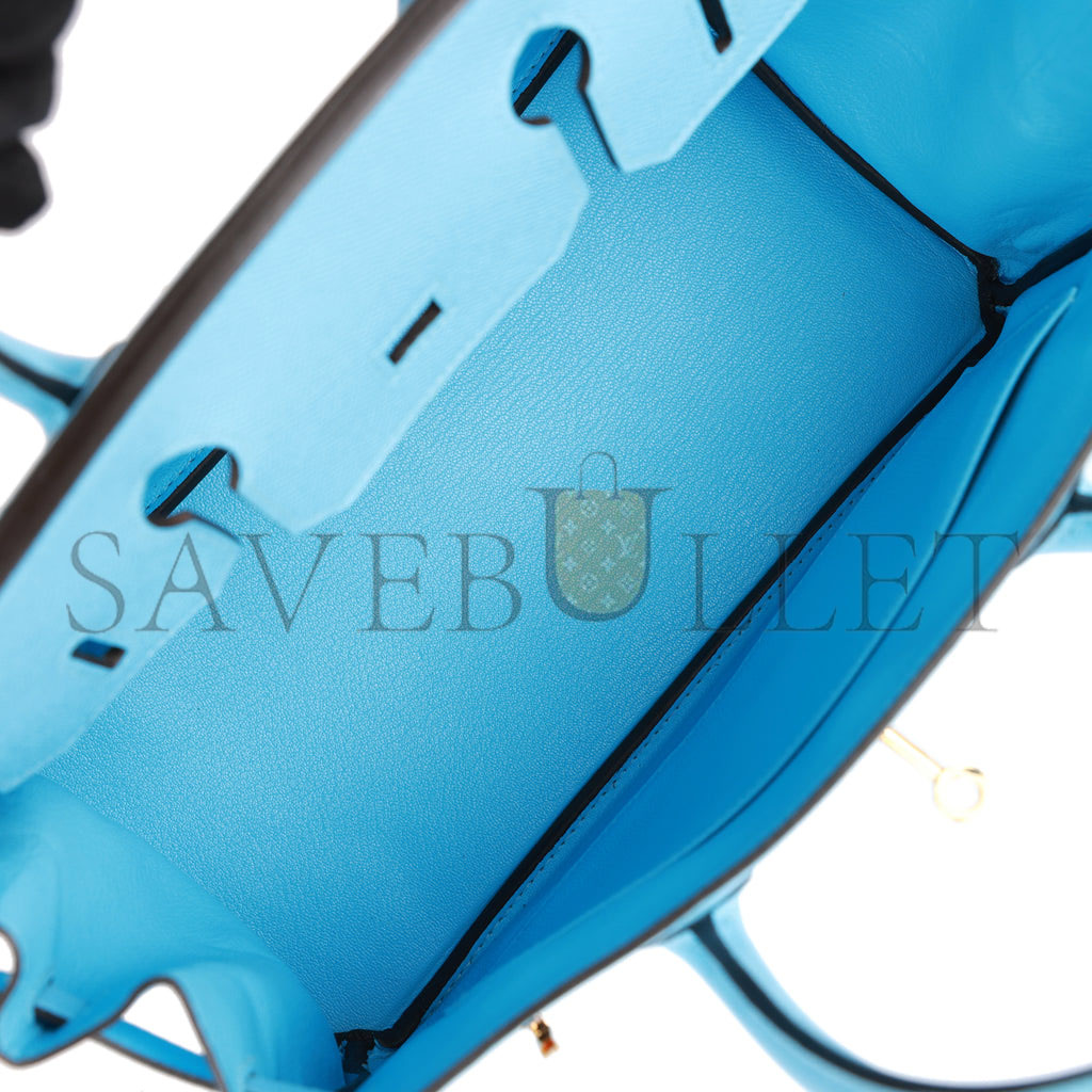 H**mes birkin 30 celeste epsom gold hardware (30cm)