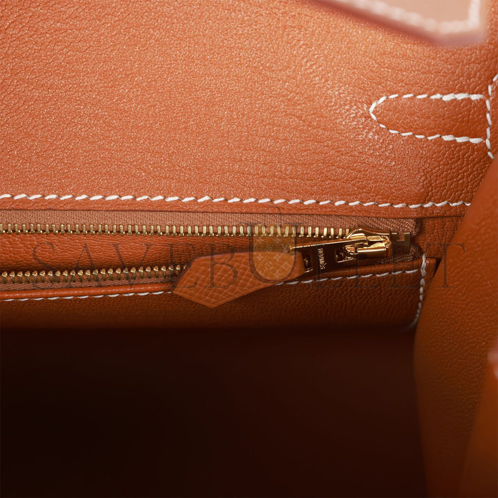 H**mes birkin sellier 25 gold epsom gold hardware handmade (25cm)