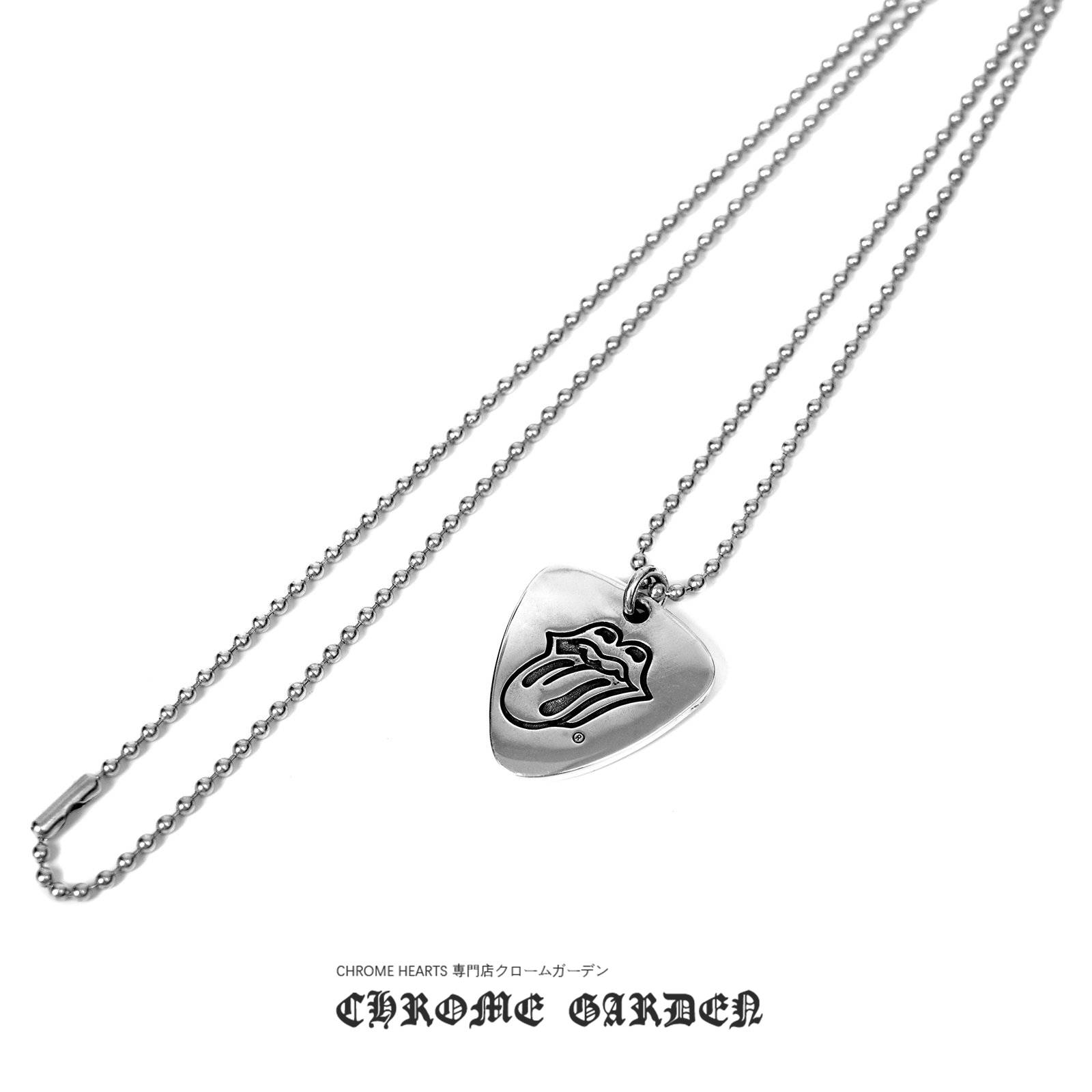 Ch**me He**ts rolling stones guitar pick charm