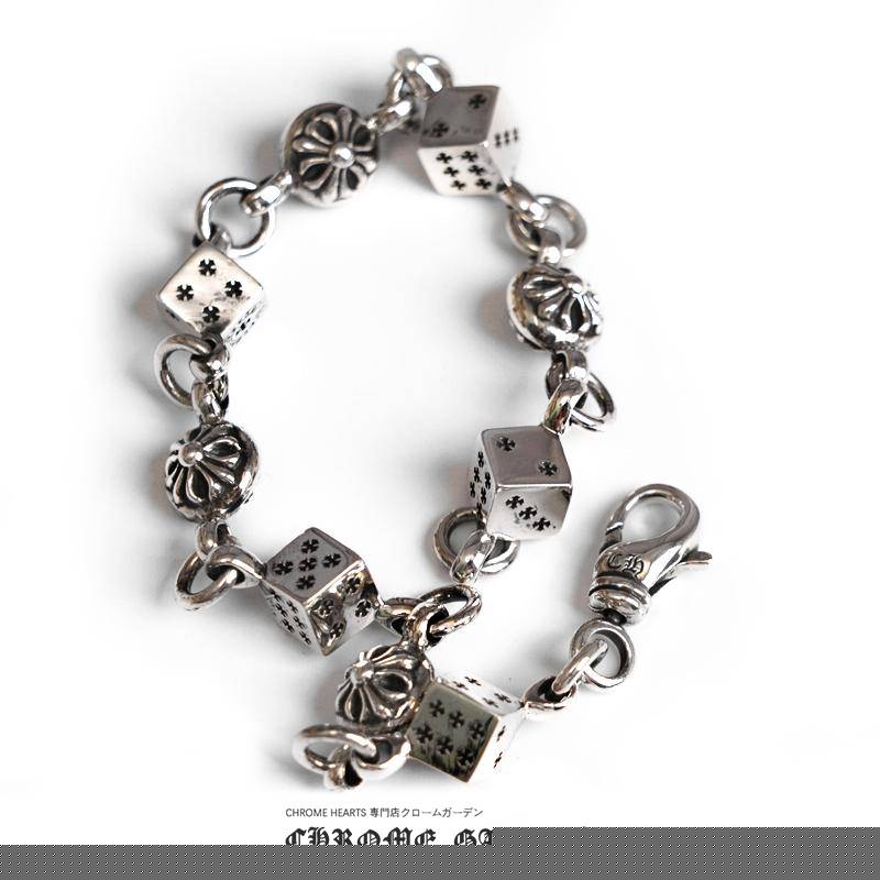 Ch**me He**ts  dice and crossball bracelet