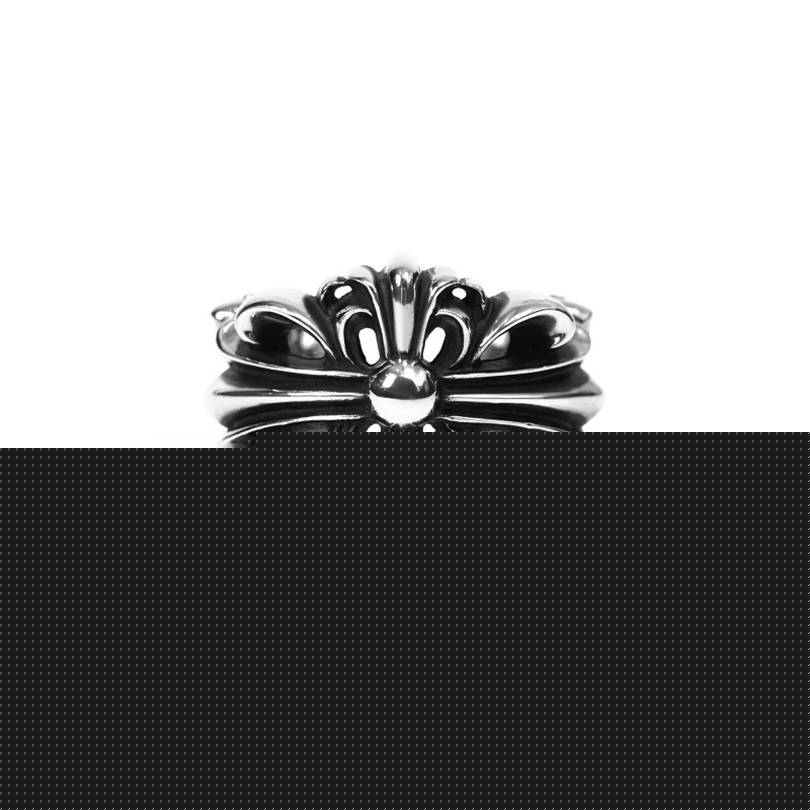 Ch**me He**ts double floral ring