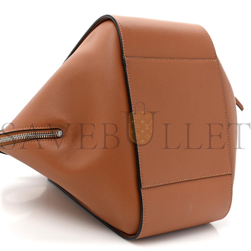 l*ew* calfskin small hammock shoulder bag tan (30*25*13.5cm)