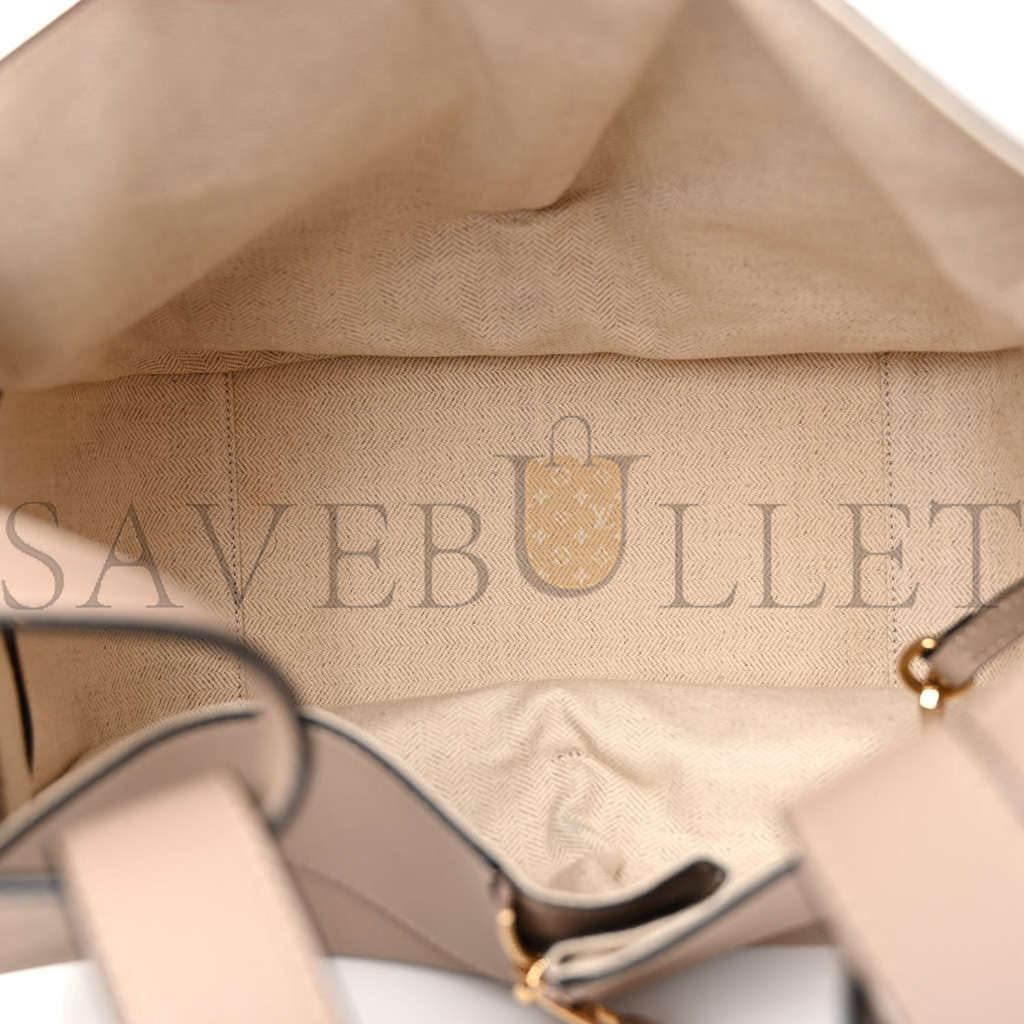 l*ew* calfskin small hammock shoulder bag sand (30*25*13.5cm)