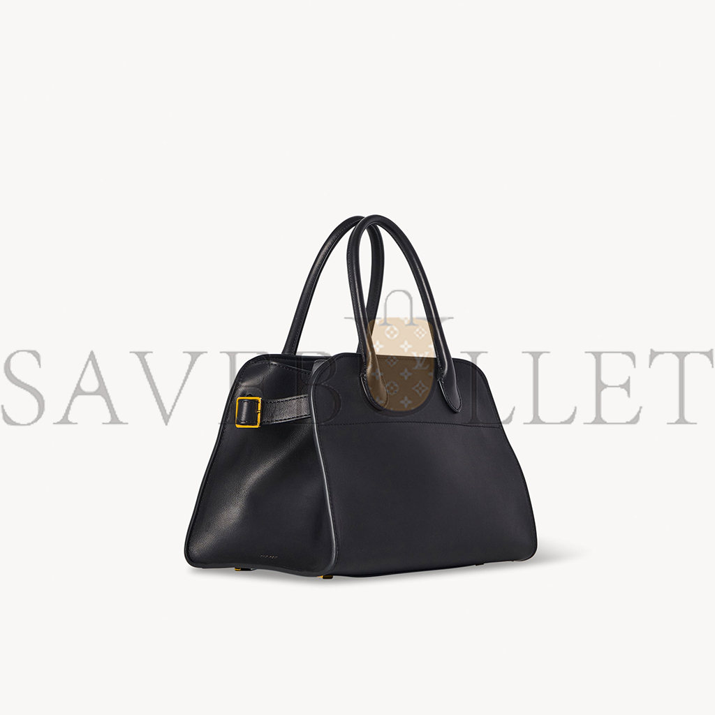 T*e R*w soft margaux 10 bag in leather black w1190l72blsg (25*18*19cm)