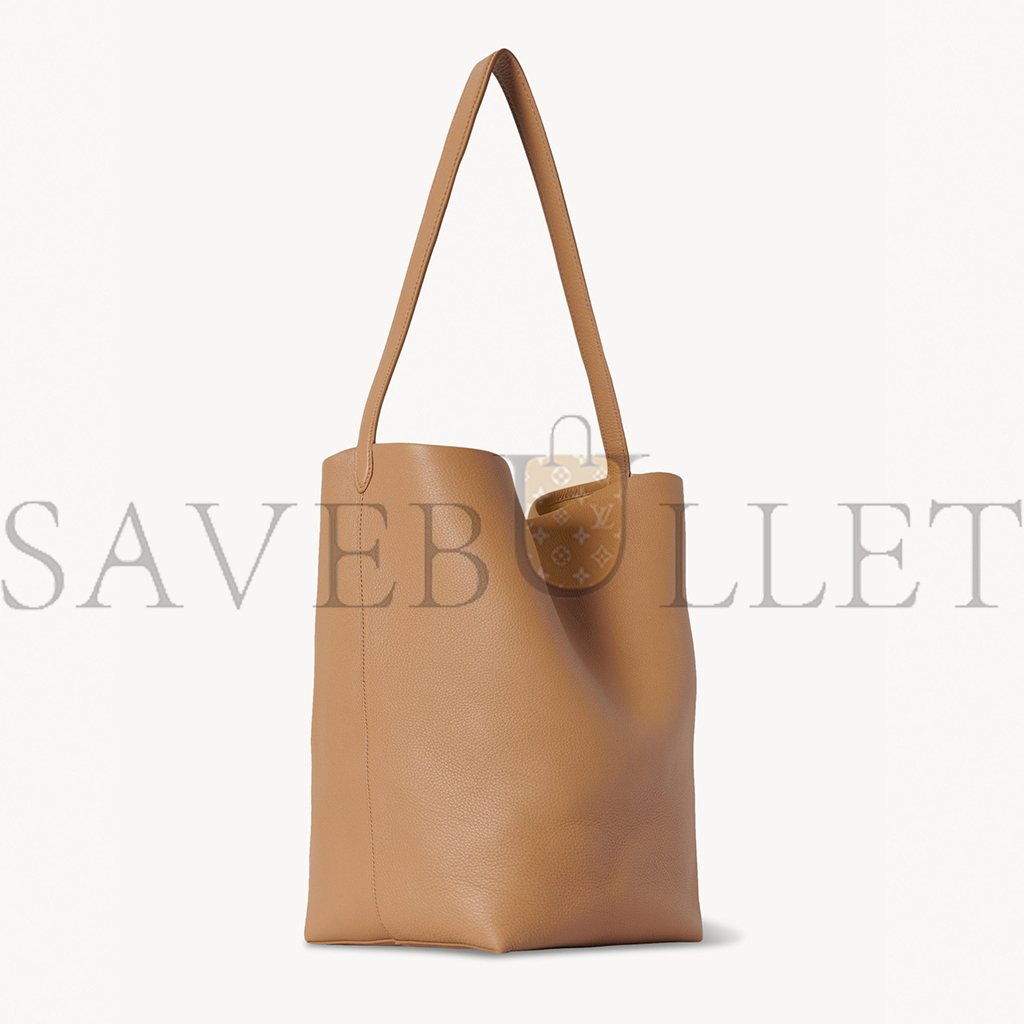 T*e R*w medium ns park tote bag in leather cinnamon w1313l129cmon (33*28*15cm)