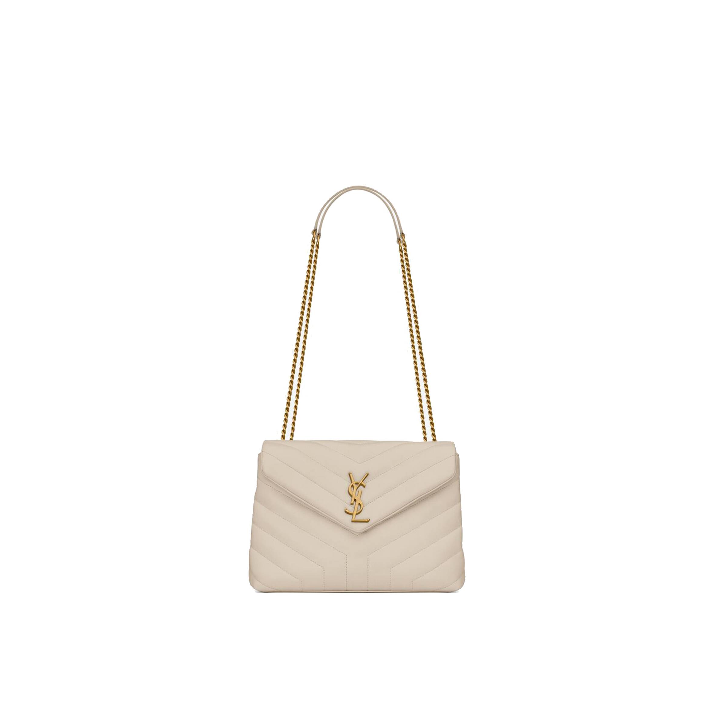 Y*L loulou small chain bag in quilted "y" leather 494699dv7279207 (23*17*9cm)