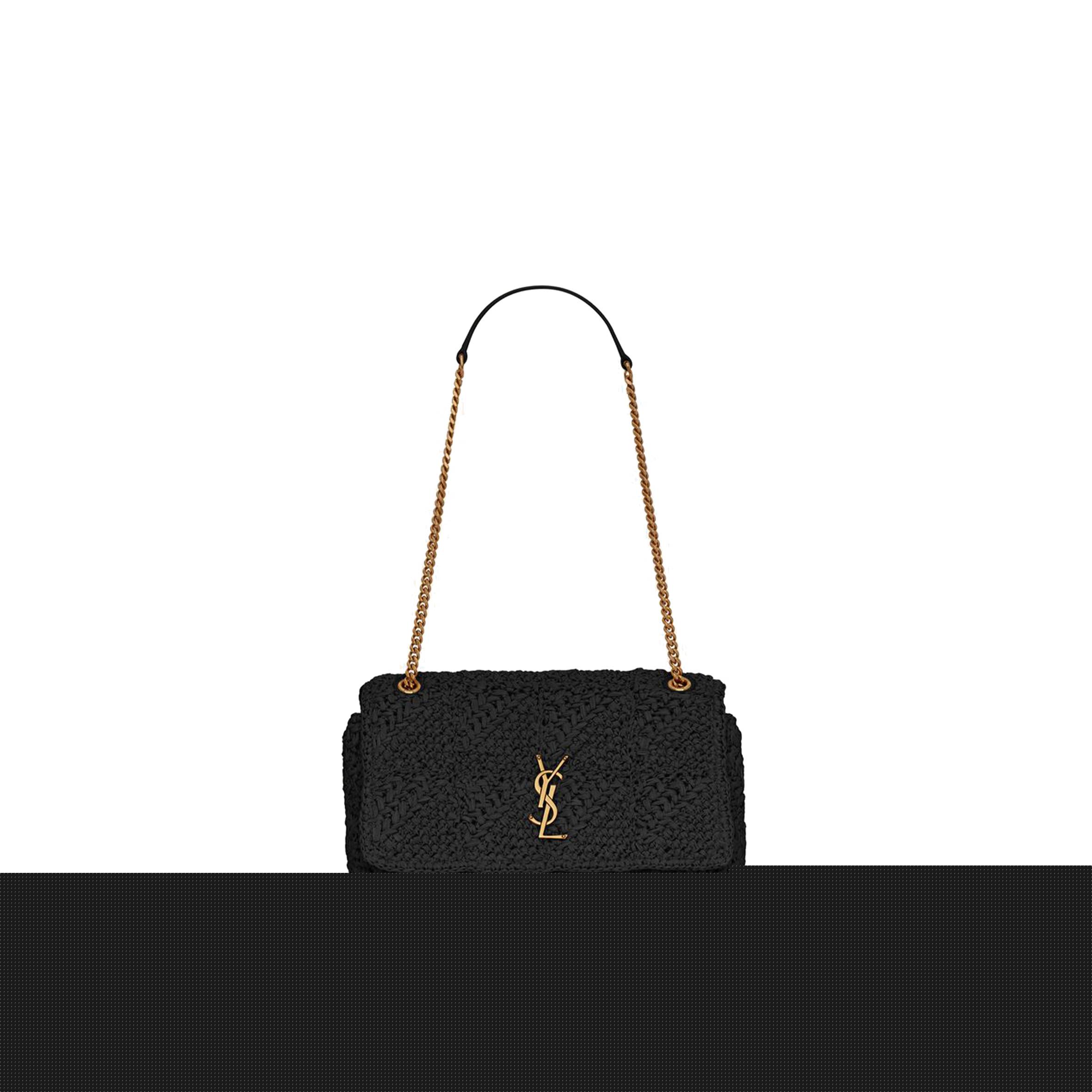 Y*L jamie medium chain bag in raffia 515821gaaat1000 (25*15*7.5cm)