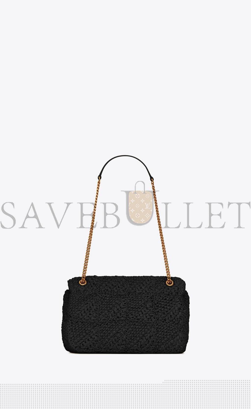 Y*L jamie medium chain bag in raffia 515821gaaat1000 (25*15*7.5cm)