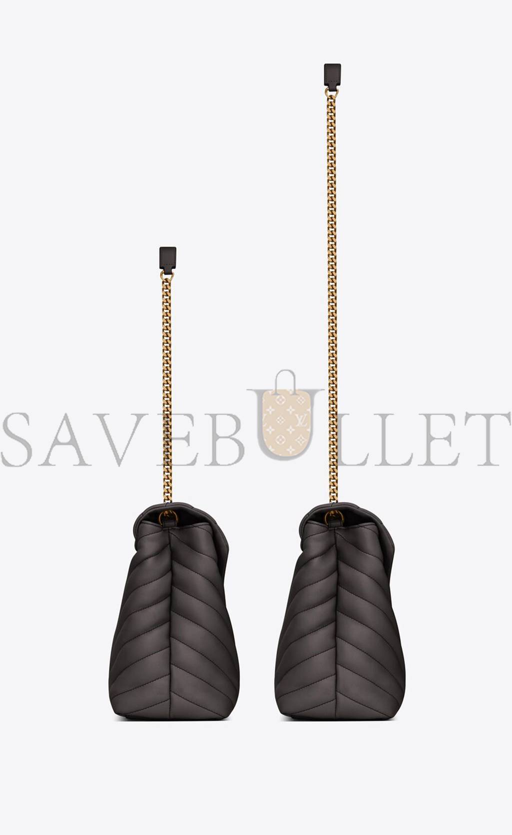 Y*L loulou medium chain bag in quilted leather 574946dv7271112 (32*22*12cm)