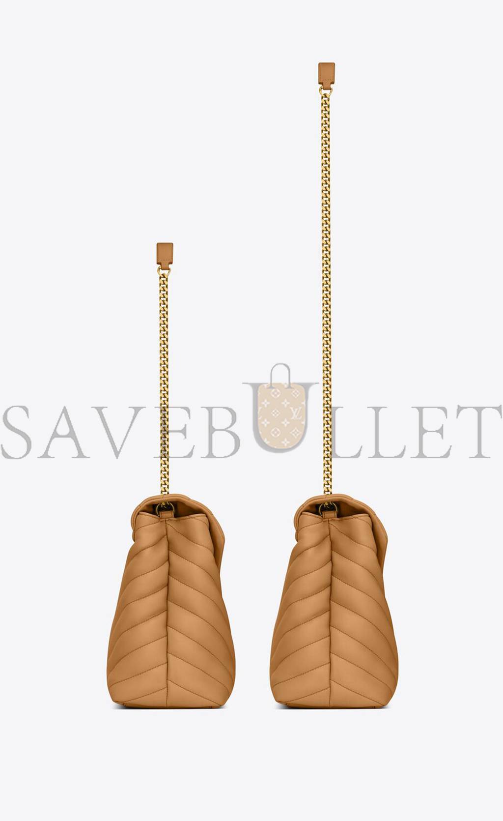 Y*L loulou medium chain bag in quilted leather 574946dv7272357 (32*22*12cm)