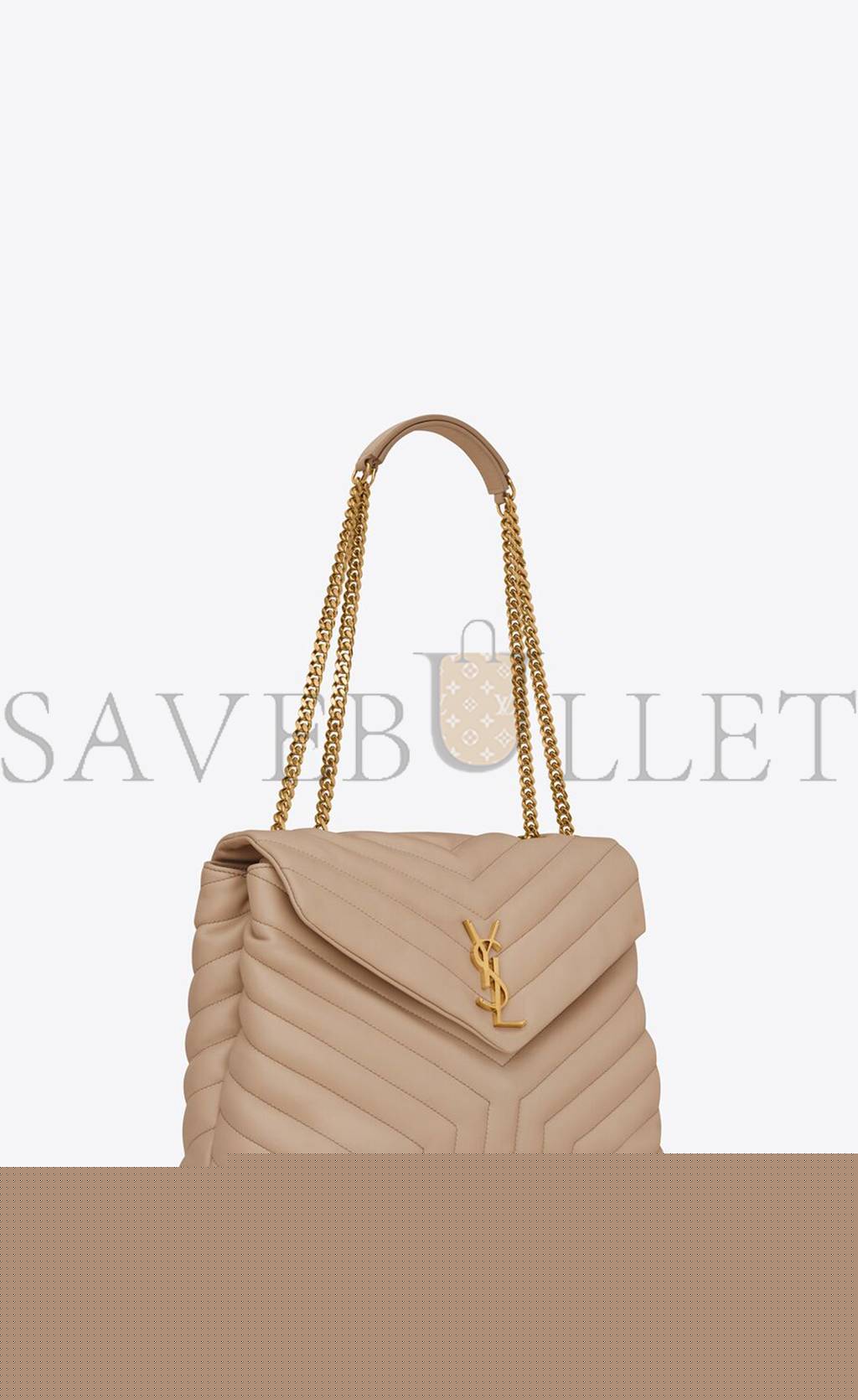 Y*L loulou medium chain bag in quilted leather 574946dv7272721 (32*22*12cm)