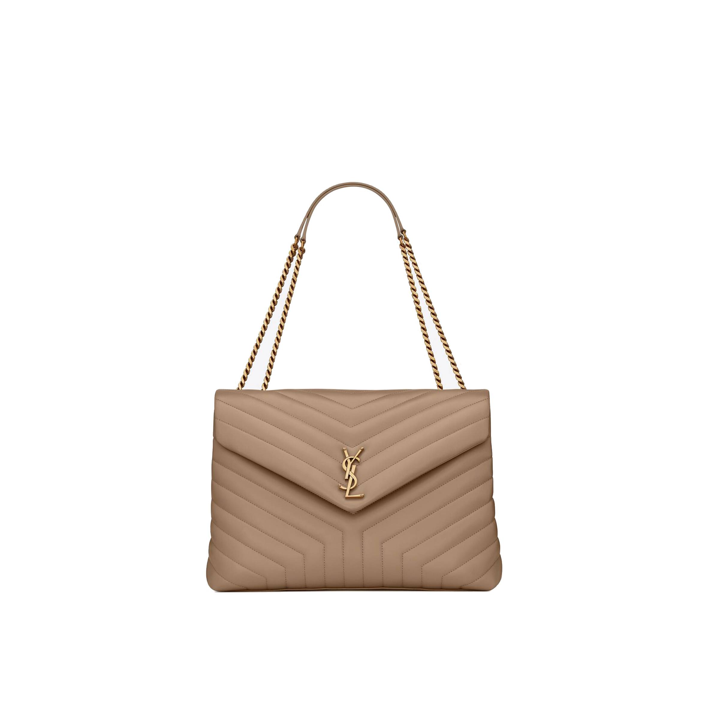 Y*L loulou large chain bag in quilted leather 574947dv7272826 (38*27*14cm)