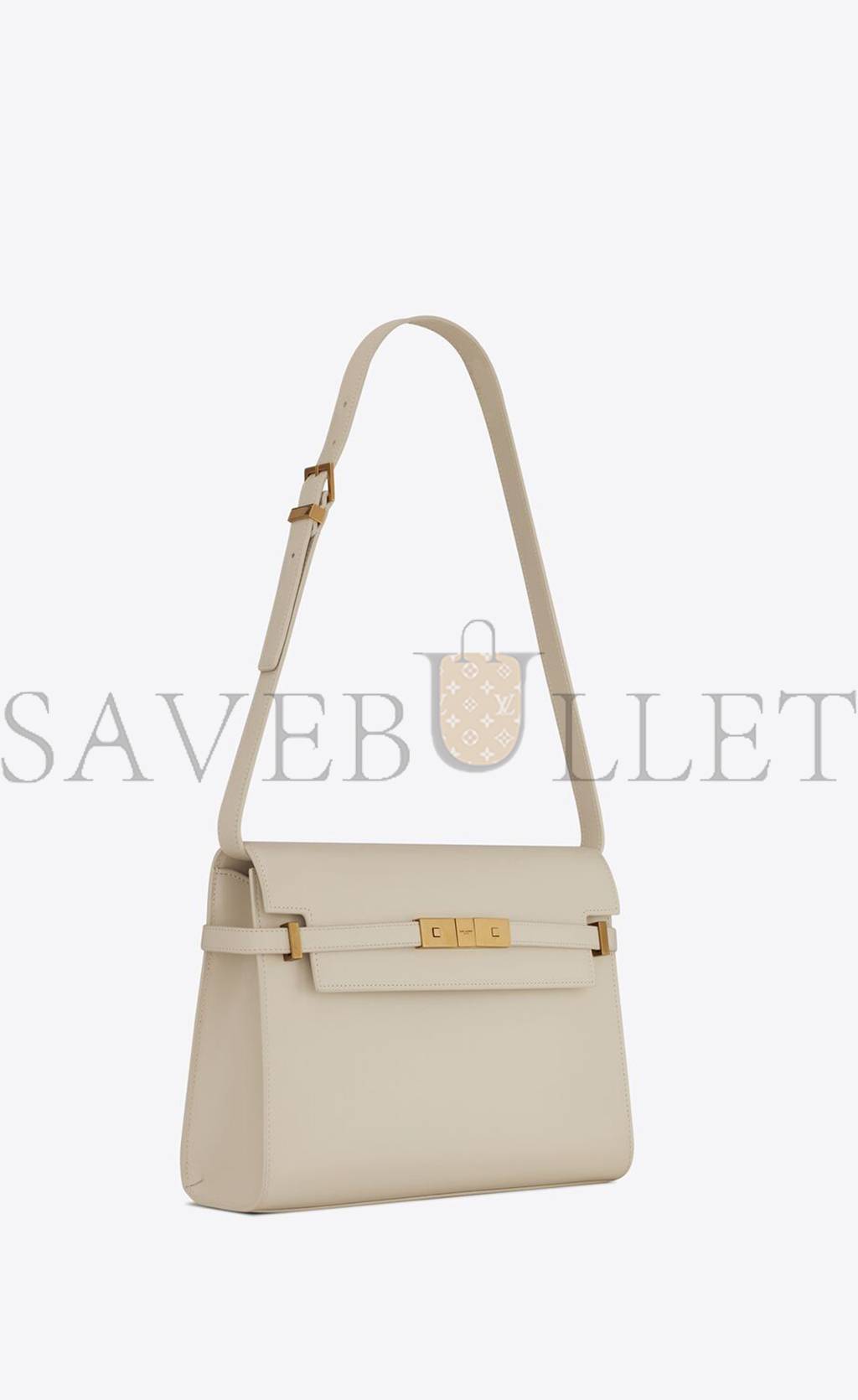 y*l manhattan shoulder bag in box Sa**t Lau*nt leather 5792710sx0w9207 (29*20*7.5cm)