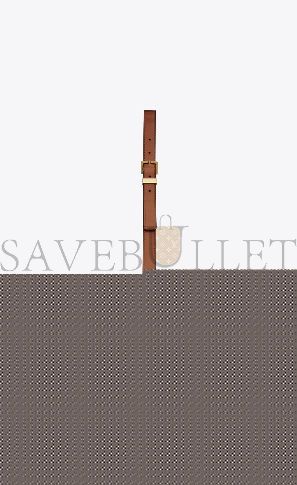 y*l manhattan shoulder bag in box Sa**t Lau*nt leather 5792710sxpw6362 (29*20*7.5cm)