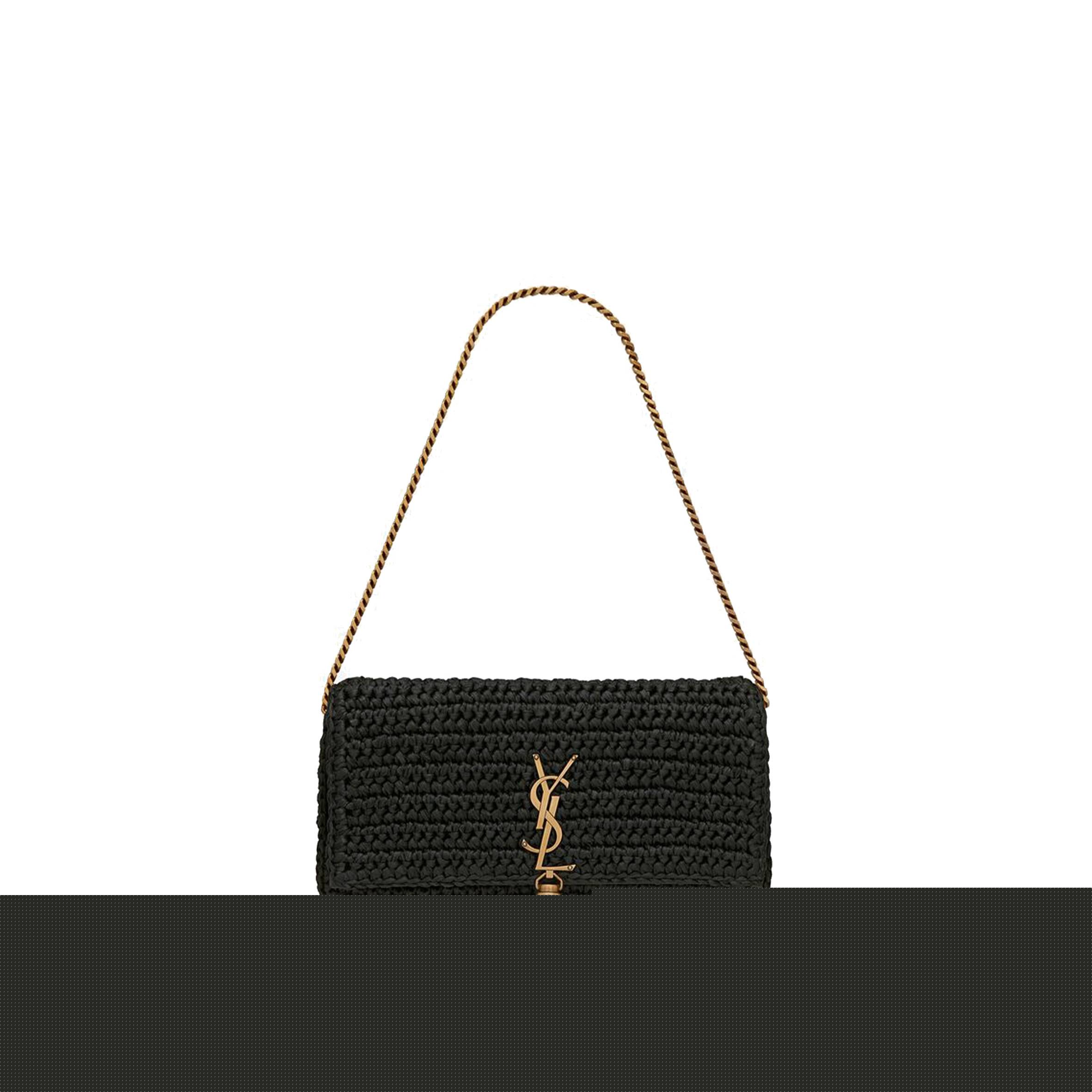 Y*L kate 99 chain bag with tassel in raffia 604276gg66w1000 (48*36*16cm)