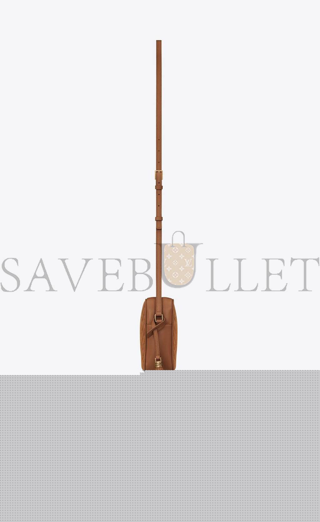 Y*L lou camera bag in quilted suede and smooth leather 6125441s7r77761 (23*16*6cm)