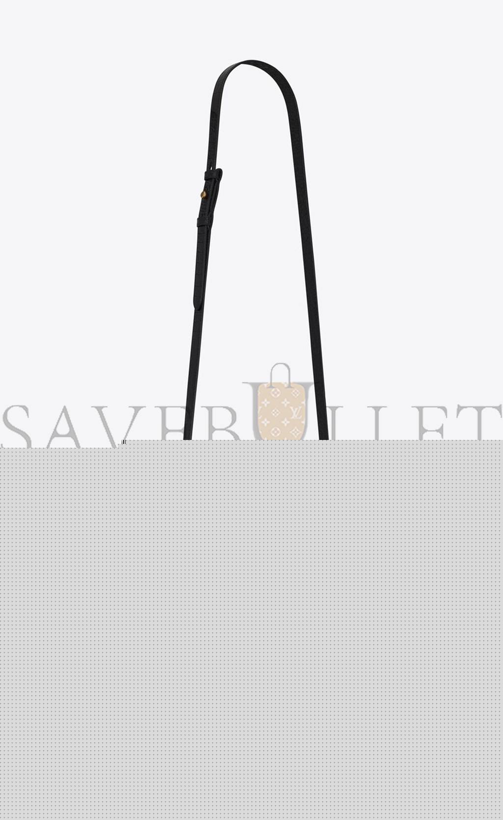 Y*L kaia small satchel in shiny crocodile-embossed leather 619740dnd0w1000 (18*15.5*5.5cm)