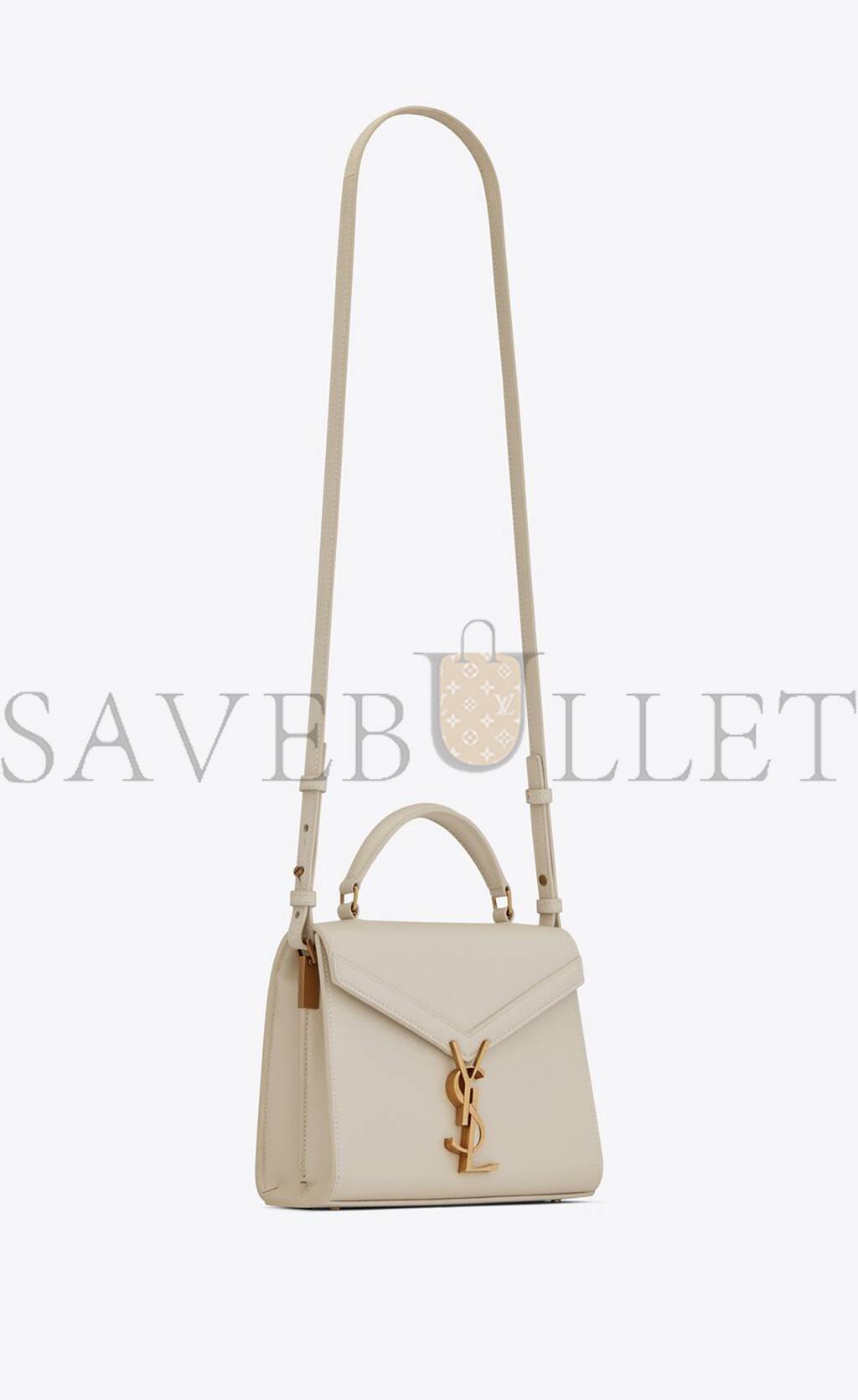 Y*L cassandra mini top handle bag in grain de poudre embossed leather 623930bow0w9207 (20*16*7.5cm)