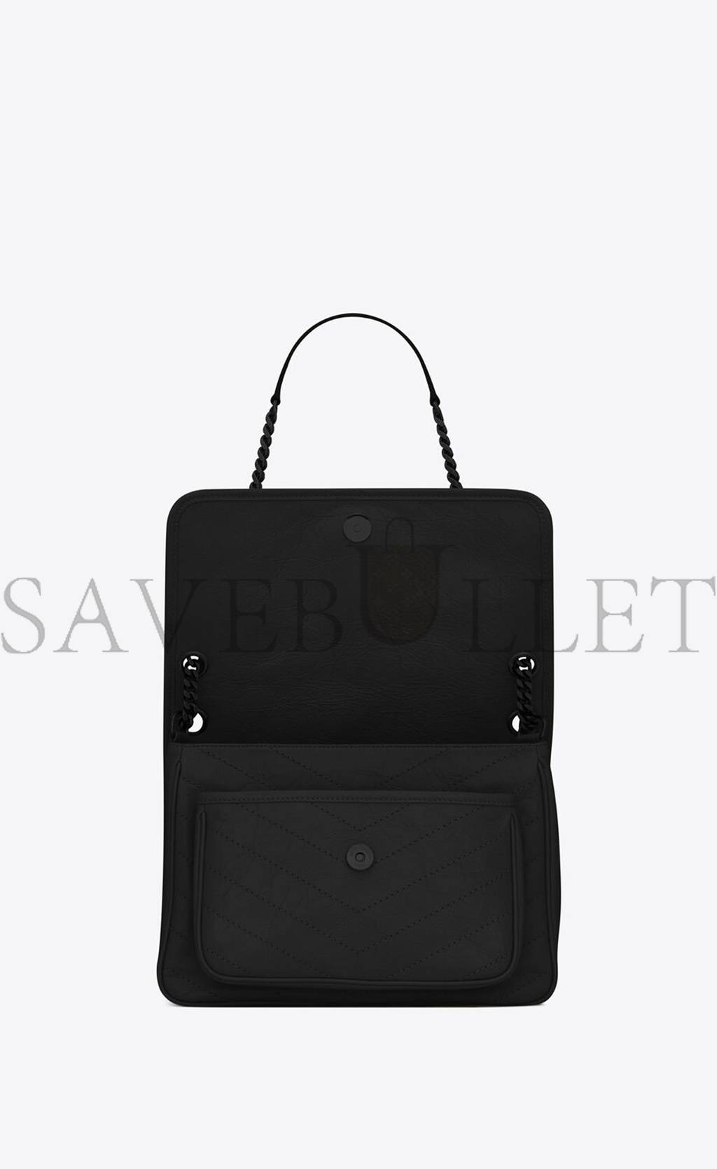 Y*L niki medium chain bag in crinkled vintage leather 6331840en081000 (28*20*8.5cm)